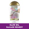 OGX Extra Strength Damage Remedy + Coconut Miracle Oil Penetrating Hair Oil Treatment, 3.3 oz