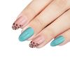 L.A. COLORS Frill Nail Tips, Roar-Some, 33 Pieces